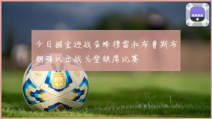 今日掘金迎战黄蜂穆雷和布鲁斯布朗确认出战戈登缺席比赛